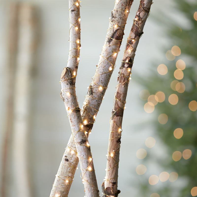 Twinkle Gold String Lights Crate and Barrel